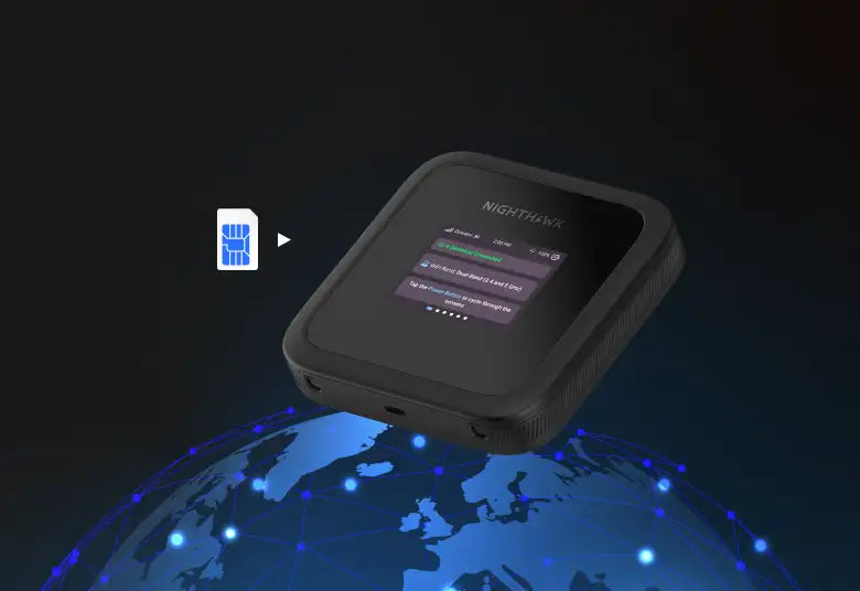 Nighthawk M3, 5G router mobile hotspot, up to 2.5 Gbps (MH3150)