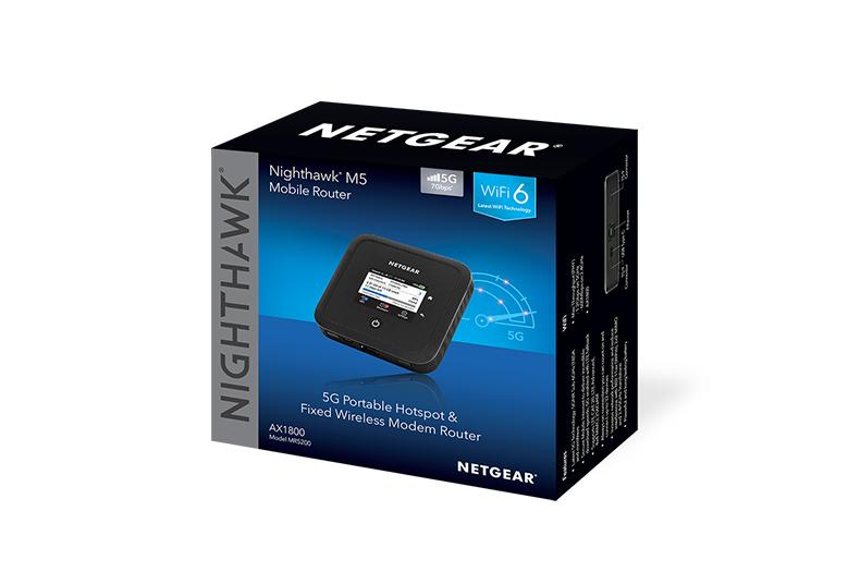 5G WiFi 6 Mobile Router (MR5200) Nighthawk M5 5G WiFi 6 Mobile Router