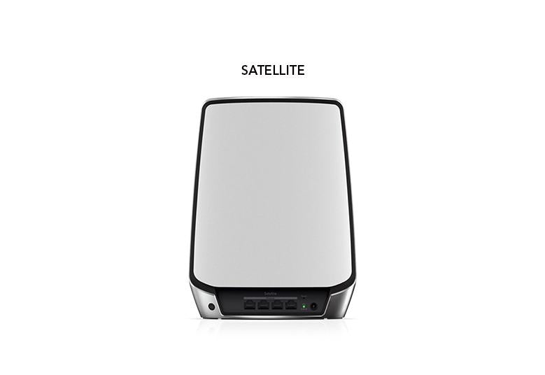 Orbi AX6000 WiFi Satellite (RBS850) 850 Series Tri-band WiFi 6 Mesh Add-on Satellite, 6Gbps