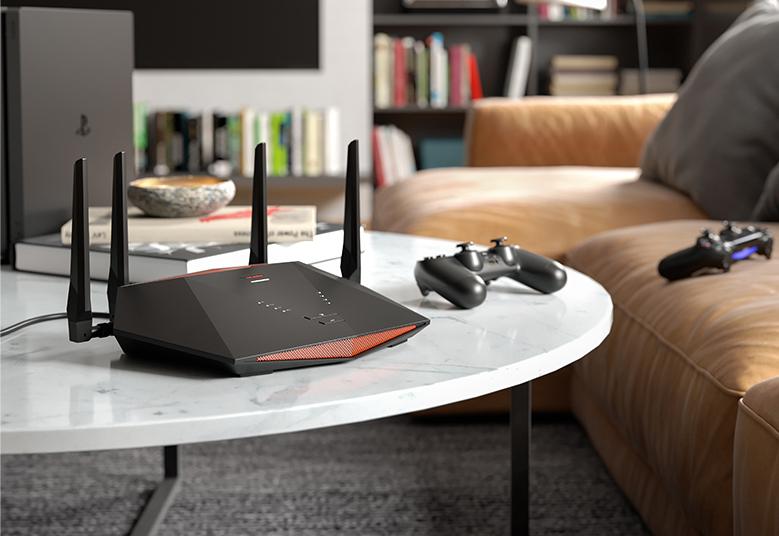 Nighthawk AX5400 WiFi Gaming Router (XR1000) Pro Gaming WiFi 6 Router, 5.4Gbps, with DumaOS 3.0