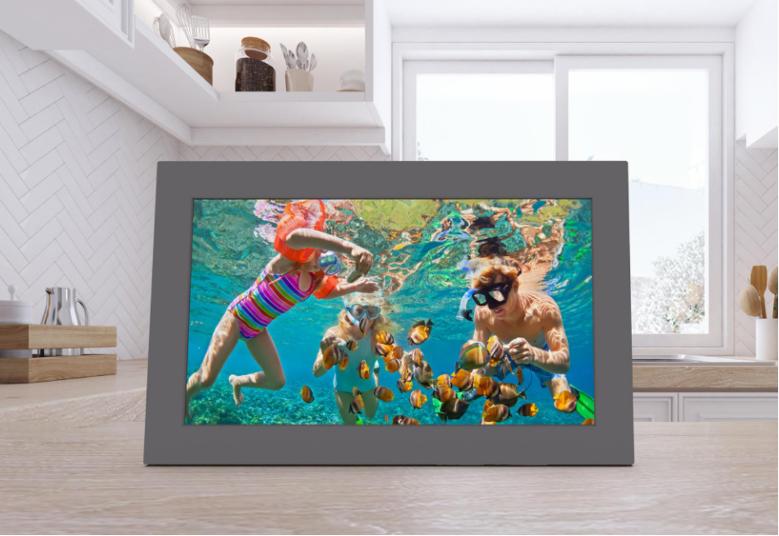 Photo Frame (MC315GDW) Meural Smart WiFi Photo Frame, 15.6” HD Display for Photos, Art & NFTs