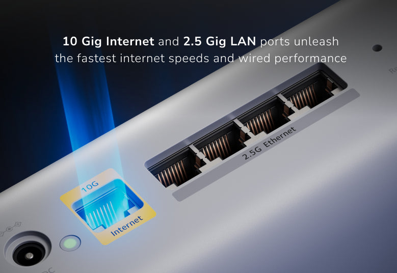 Orbi 870 Series Tri-Band WiFi 7 Mesh 3-Pack (RBE873)