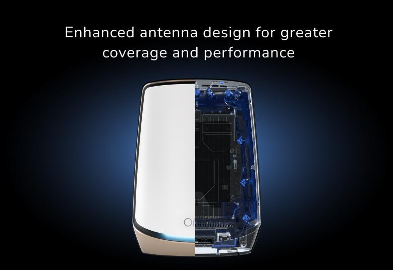 AX6000 WiFi Router (RBR860S) Orbi 860 Series Tri-Band WiFi 6 Router, 6Gbps, 10 Gig Port, with 1-year NETGEAR Armor included